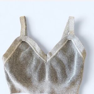 Wildflowers Olive Knit Top